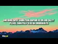Janine Berdin – Friendship Over (Lyrics) | Stefano | Lyrics Video