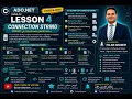 ADO NET Using C Lesson 4 Connection String Explained SQL Server Connection Arabic