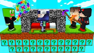 ماين كرافت حرب سرير بلوكات الحظ ضد الشباب  ماين كرافت حرب سرير بلوكات الحظ ضد الشباب