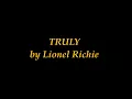 TRULY - Lionel Richie