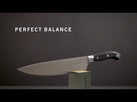 Victorinox Grand Maître Forged Chef's Knife 10-inch in Black