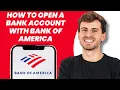 How to Open a Bank Account with Bank of America