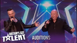 father u0026 son duo amaze with frank sinatras thats life britains got talent 2020