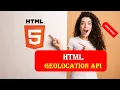 HTML5 Beginners Tutorial 24 Geolocation API Geolocation in HTML5 IN HINDI