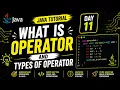 Java Operators in Tamil 2026 Every Type a Developer Must Know Day 11