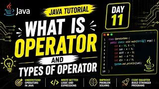 Java Operators in Tamil 2026 Every Type a Developer Must Know Day 11