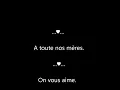 Sexion d'Assaut - Avant qu'elle parte paroles