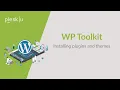 WP Toolkit Course 2 Install plugins and themes