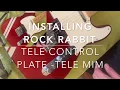 INSTALLING ROCK RABBIT TELECASTER CONTROL PLATE - 2017 TELE MIM
