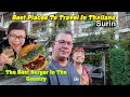 Best Places To Travel In Thailand, We Found The Best Beef Burger In the Whole Country. Surin