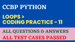 Loops Coding Practice - 11