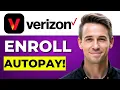 How To Set Up Autopay On Verizon 2026