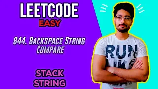 844 Backspace String Compare LEETCODE STACK STRINGS