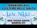 LOVE NIKKI Ranking all suits - Should you complete these suits
