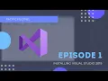 Visual Basic Course for Beginners Episode 1 Setting up Visual Studio