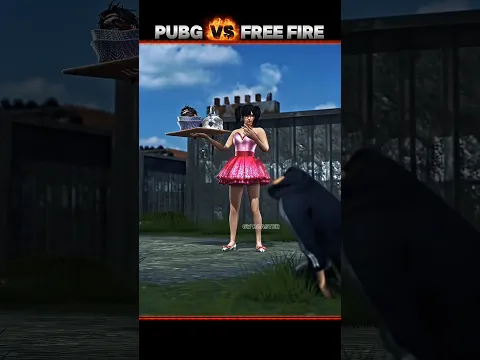 Free Fire Character ☠️ Pubg Character 🤡 #freefire #freefirevspubg #comparison #trending #viralshorts