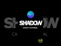Shadow Text Effect canva tutorial