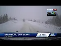 Northern California snowstorm coverage School closures travel delays on Tuesday April 1 2025