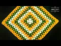 SQUARE CROCHET DESIGN Table Cloth Cushion Cover in Hindi Urdu - Crochet Pattern 322
