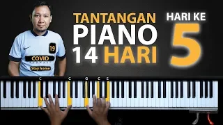 Hari ke 5 - POLA TANGAN KIRI | Belajar Piano Keyboard