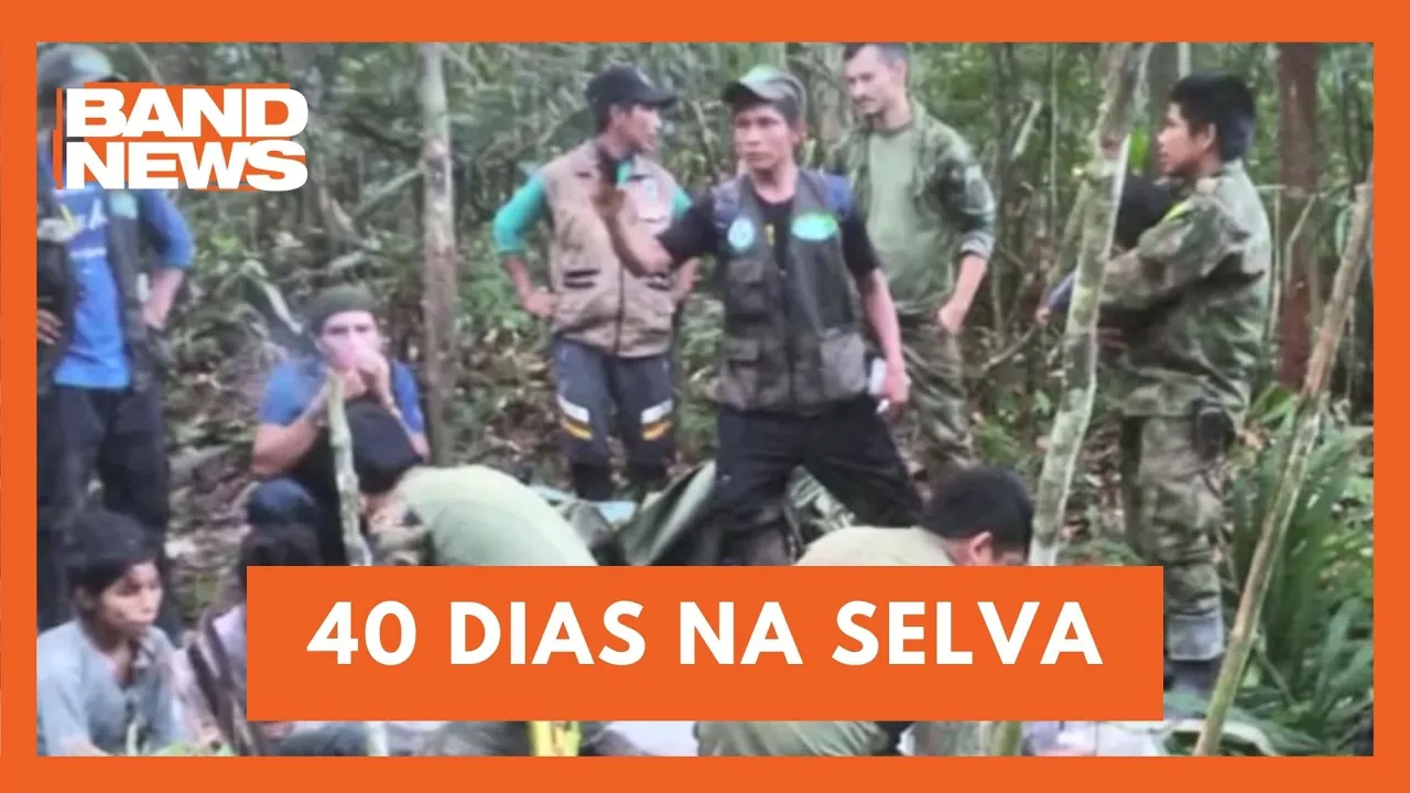 Resgate de irmãos na Amazônia emociona a Colômbia | BandNews TV