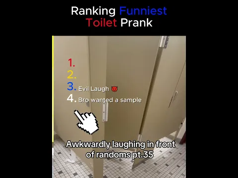 Ranking Funniest Toilet Prank Moments #shorts