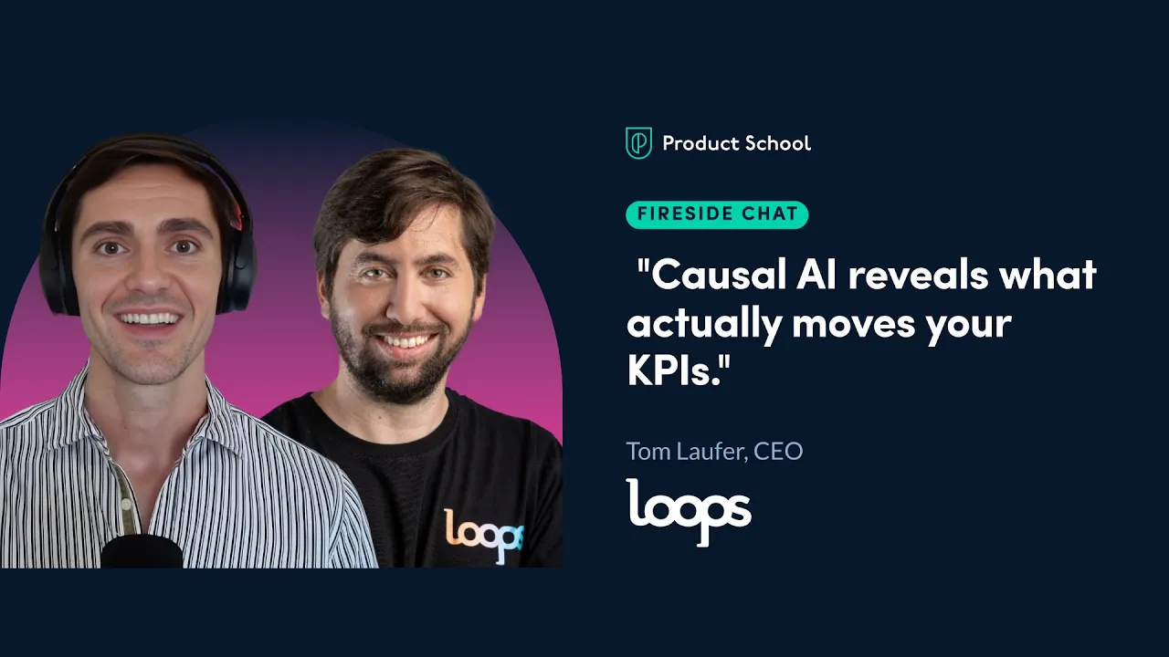 From Dashboards to Action: Innovating Product Analytics | CEO at Loops - YouTube thumbnail