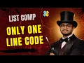 Manipulate list with Single line of code in Python explained in bangla Python Bangla Tutorial