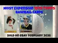 1979 Topps Most Expensive eBay Sales Baseball Cards February 2026