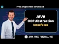 Java tutorial OOP Abstraction - Interfaces Java course for beginners