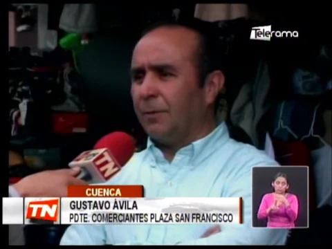 Comerciantes de plaza San Francisco preocupados por retraso de las obras