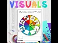Behavior Management IEP Goal Programs with Data Collection and Visuals