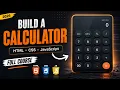 Build a Modern Calculator Using HTML CSS JS Beginner Project 2026