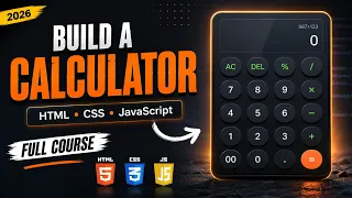 Build a Modern Calculator Using HTML CSS JS Beginner Project 2026