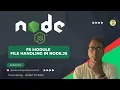 File Handling in Node js Complete Guide to Read Write Append and Delete Files