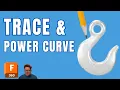 Learn Fusion 360 Splines - Curves Control Points Trace Pictures