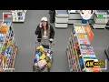 Woman Leaves With a Full Cart Like Checkout Is Just a Vibe