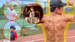 kesan 100 sebatan rotan kat badan aku extreme 