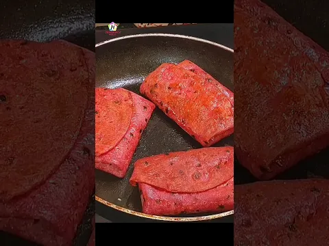 Pink pizza  #pizzalover #pizzapockets #nashta #nashtarecipe #breakfast #easyrecipe #tiffinrecipe