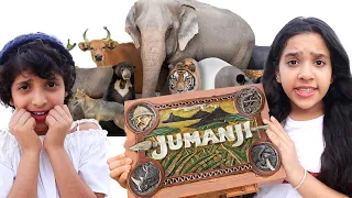 فيلم لعبة جومانجي في الحياة الواقعية Jumanji In Real Life Scary Film 