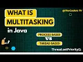 What is Multitasking Multitasking in Java Process Based and Thread Based Multitasking