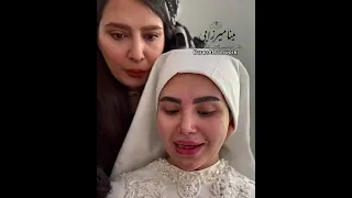 وقتی مشتری هزینه میکاپ پایه پرداخت کرده ولی میخواد مثل عروس بشه     دندنها