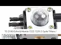 Ginode C1U K54A Carburetor for 2 Cycle Mantis 7222 7222E 7222M 7225 7230 7234 7240 7920 7924 Tiller