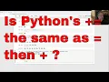 Is Python s operator the same as and