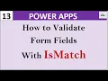 Power Apps Form Data Validation Tutorial