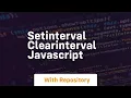 setinterval clearinterval javascript