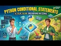 Master PYTHON DECISION MAKING If Else Elif Explained Simply