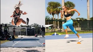 daria klishina training for olympic tokyo 2021 highlights