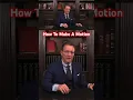 How To Make A Motion In A Meeting rules