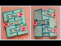 Handmade Eid Greeting Card Handmade Card Ideas Eid Card bnanay ka trika